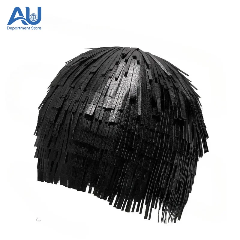 

Smart Headdress, Tasseled Hat, Female Spring and Autumn Personality, Avant-garde Imitation Head, Wig, and Hat