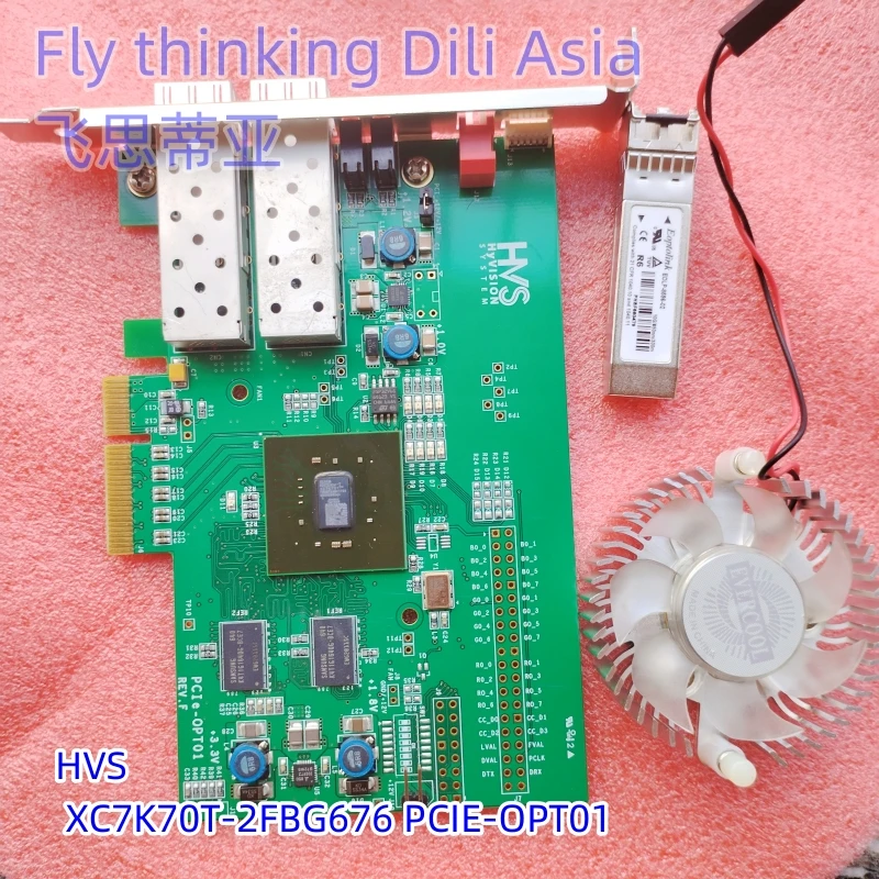 XC7K70T-3FBG676 XC7K70T 개발 보드, XILINX KINTEX-7 FPGA 개발 보드 HVS HYVISION PCIe-OPT01 REV F
