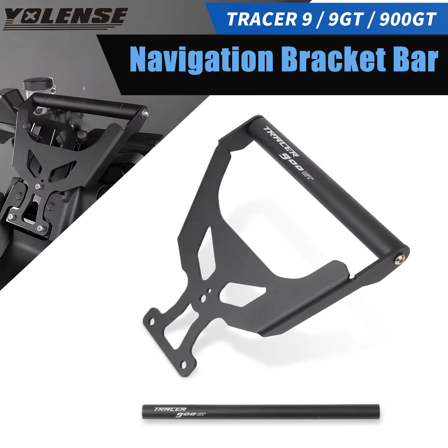 

Motorcycle Phone Holder Stand GPS Navigation Mount Bracket Bar For Tracer 9GT 900GT tracer9/900/9gt/900gt tracer 2021-2024