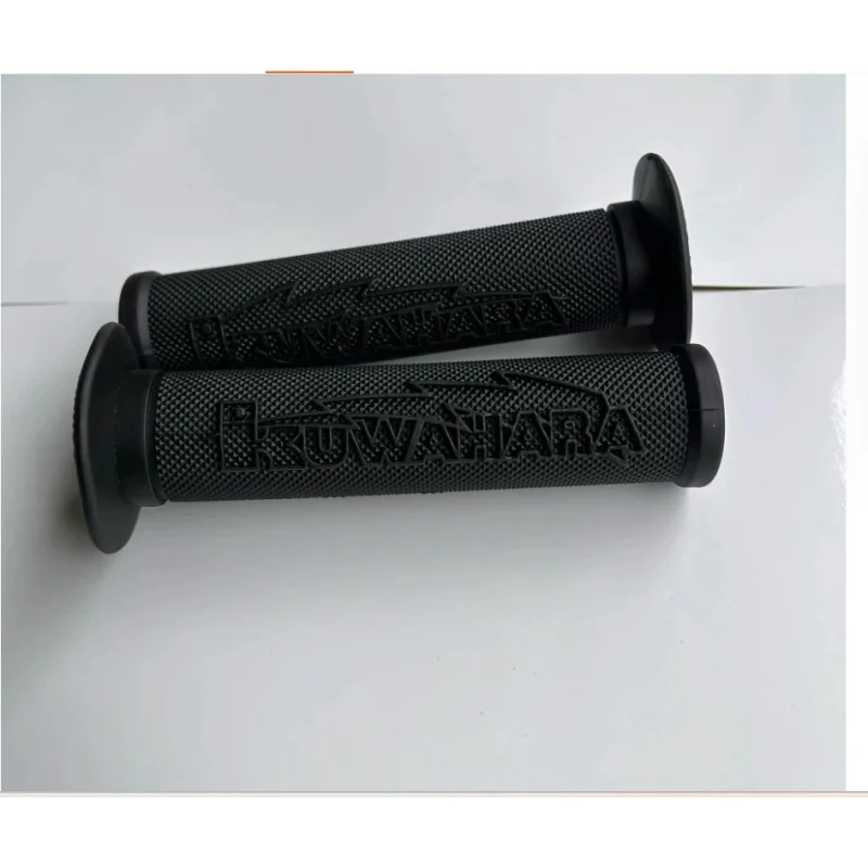 Puños de manillar KUWAHARA BMX japoneses, 1 par de puños negros para bicicleta BMX