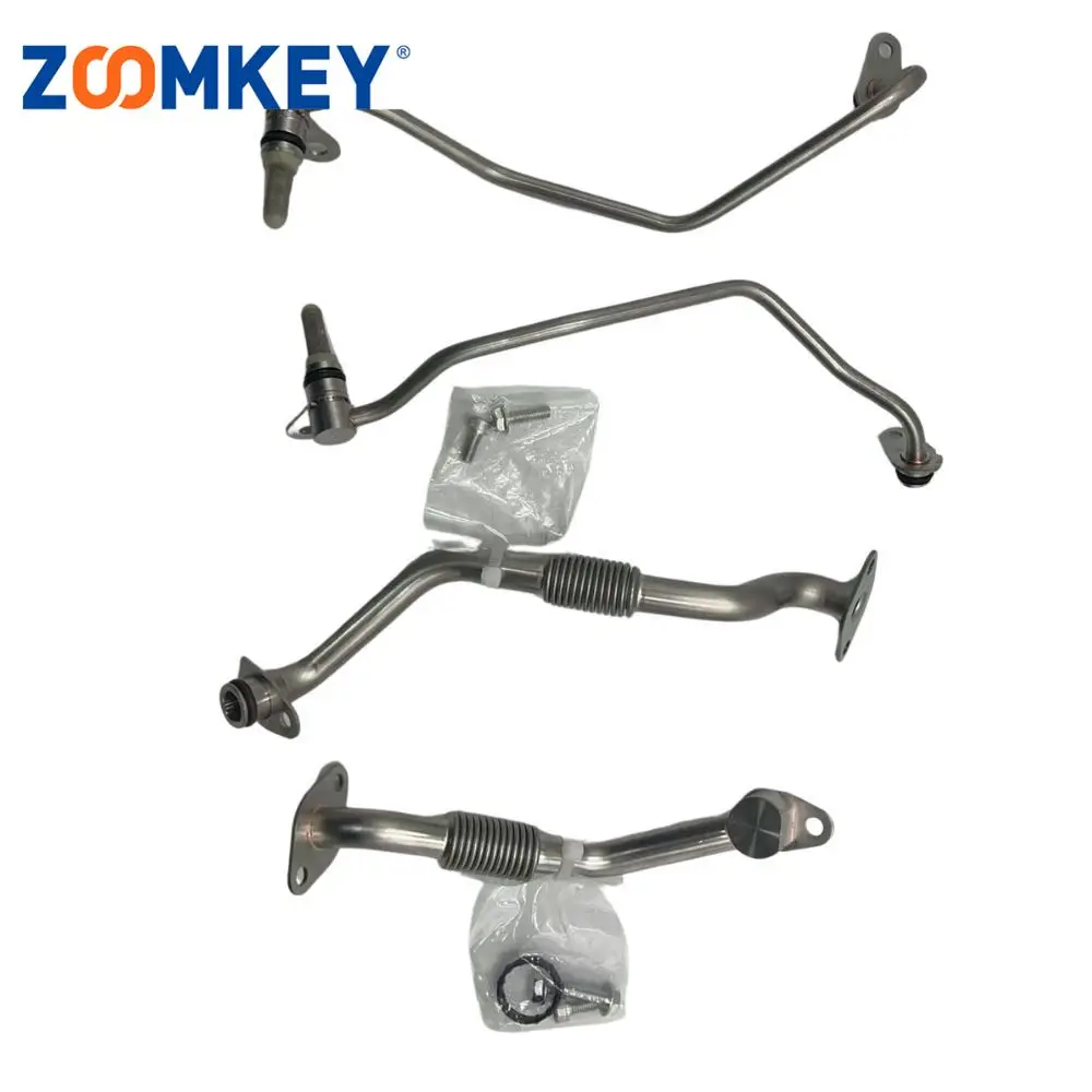 

ZOOMKEY Supply Driver Side Turbocharger Oil Line for Ford F-150 2015 2016 2017 V6 2.7L