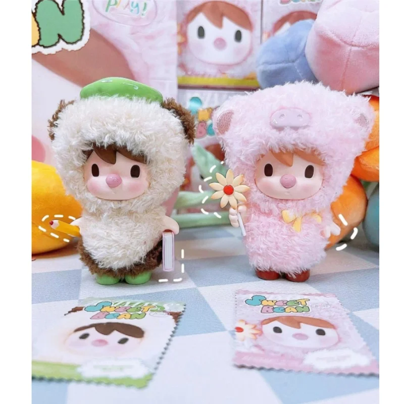 Sweet Bean Animal Play House Series Blind Box Toys Anime Character Doll Mystery Box Pendant Decorative Children Toys Souvenir