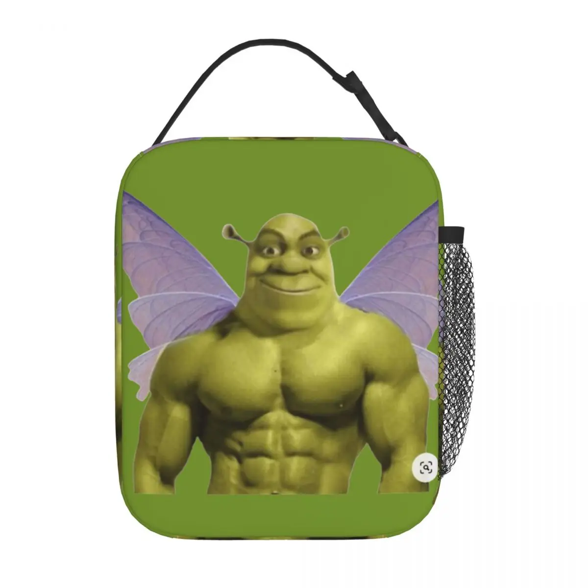 

Funny Shreks Meme Insulated Lunch Bag Shreks Butterfly Storage Food Box Portable Thermal Cooler Lunch Boxes For Work