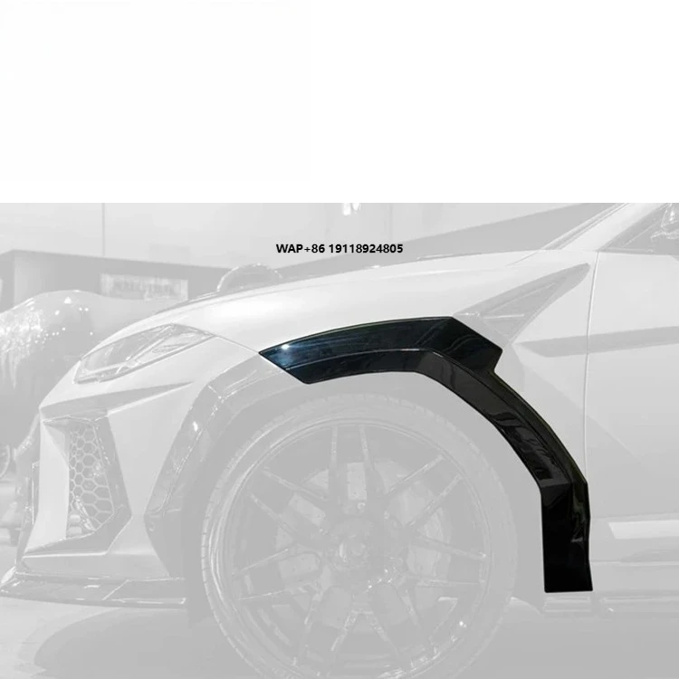 Carbon Fiber PD Style Car Wheel Eyebrow Arch Trim Lips Fender Flares Protector for for Urus 2018-2025