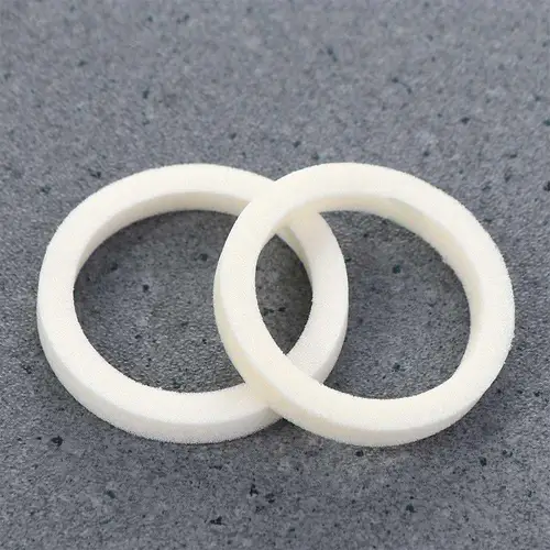 Imagen 2 del producto Amortiguador de presión para bicicleta, horquilla de suspensión de espuma sellada con aceite, esponja de aceite, anillo de esponja, círculo rojo, 32mm, 34mm, 35mm, 36mm