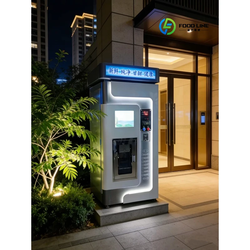 Professional Factory Reverse Osmosis 24 Hour Automatic Purified Water Vending Machine Coin Banknote Credit Card QR Customized