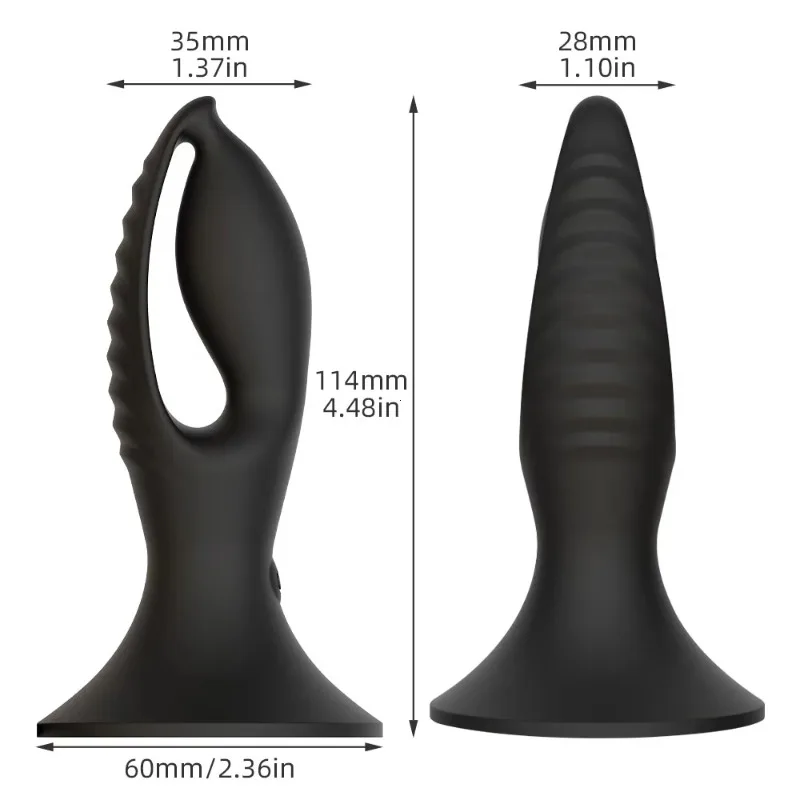 Masażer prostaty dla mężczyzn, masturbator waginalny, wibrator analny, bezprzewodowy zabawka erotyczna do wkładania, unisex, odpowiedni dla osób gejów