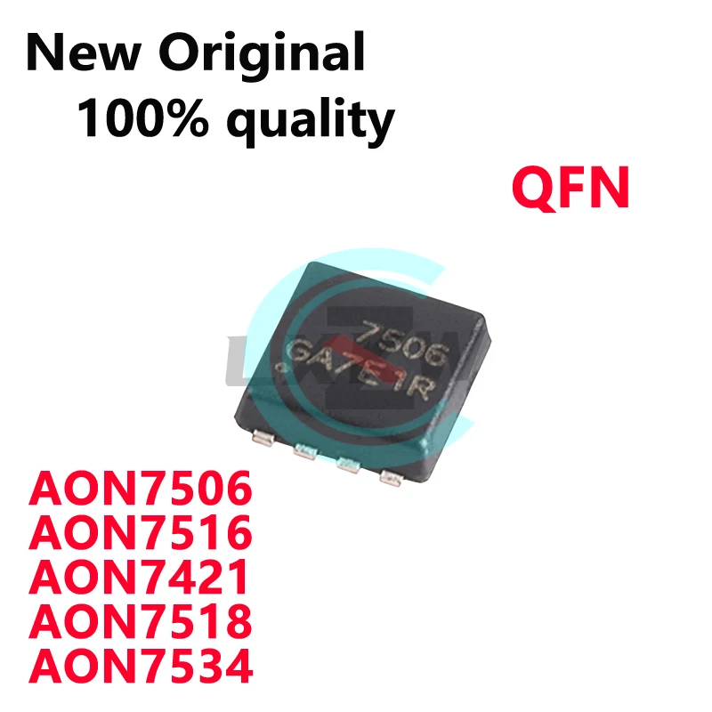 5/PCS New Original AON7421 AON7506 AON7516 AON7518 AON7534 Field effect tube In Stock