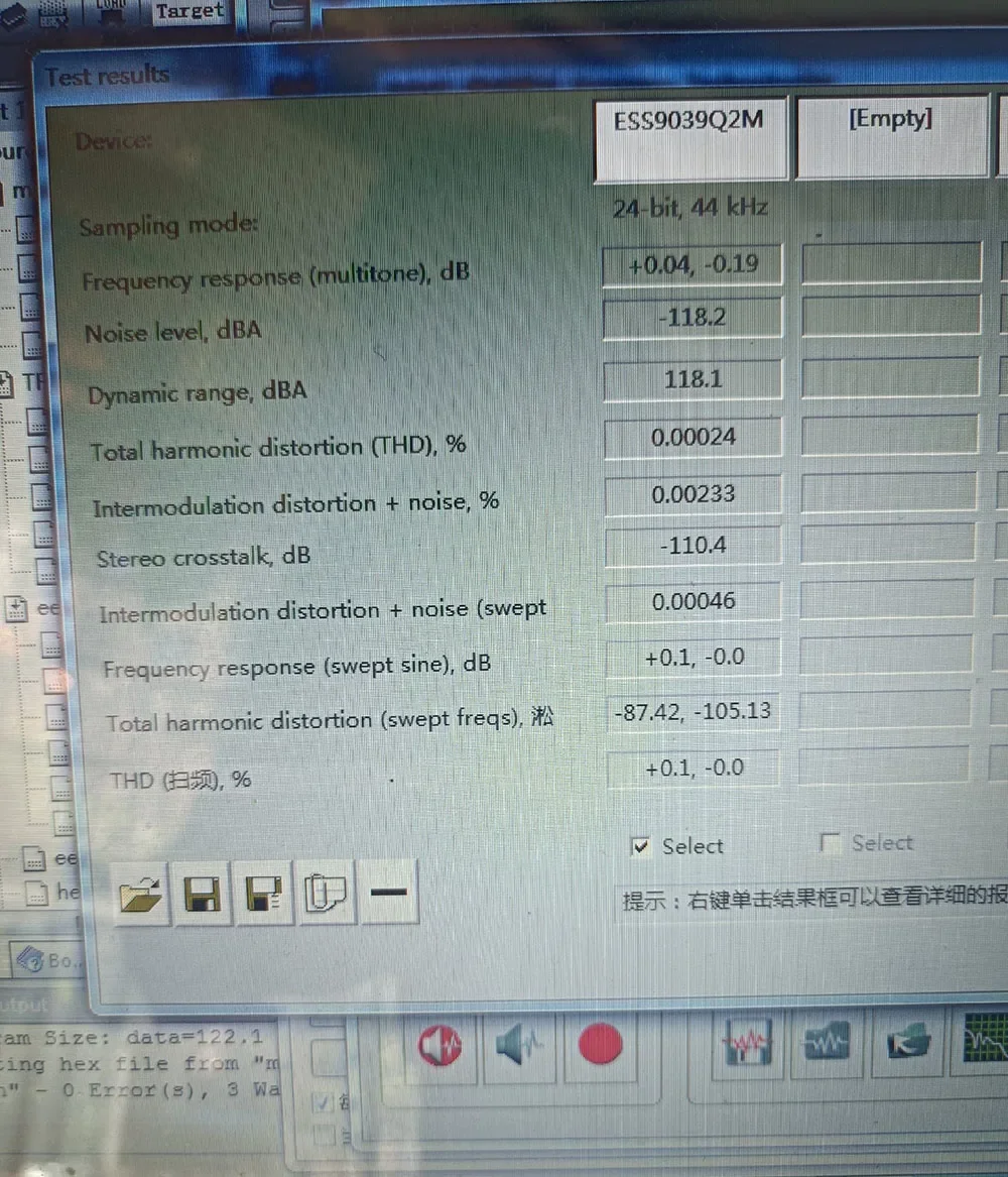 ESS9039Q2M DSD لوحة فك تشفير ناعمة التحكم SPDIF IIS مدخل إشارة رقمية من الألياف الضوئية مع زر الصوت DSD1024/PCM768KHZ