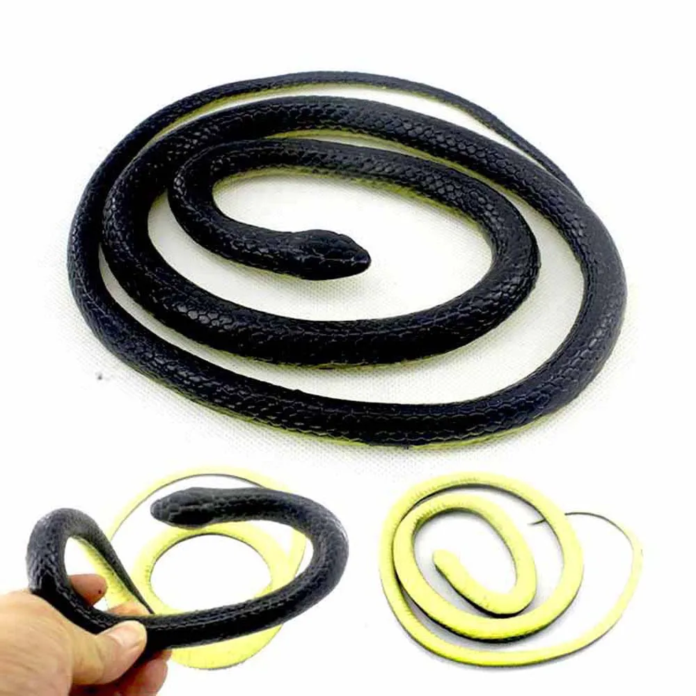 

Novelty Funny Animal Garden Props Halloween Rubber Playing Jokes Toys Snake Toy Party Decoration Games