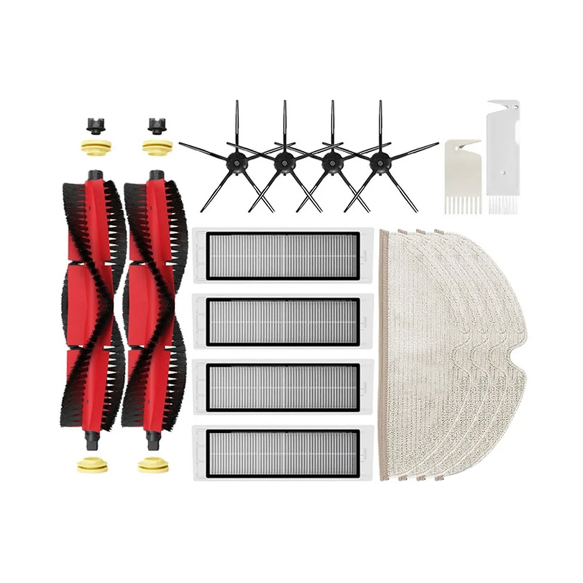 

Аксессуары для пылесоса Robot1S SDJQR03RR S5 Max S50 S51 S55 S6 MaxV, фильтр НЕРА, основная щетка