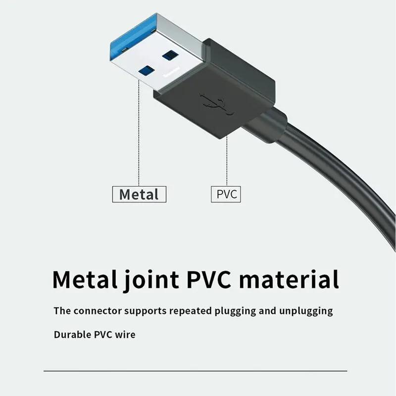 High Speed USB 3.0 HUB Multi USB Splitter 4 Ports Expander Multiple USB Expander Computer Accessories For Laptop PC PS4 Keyboard