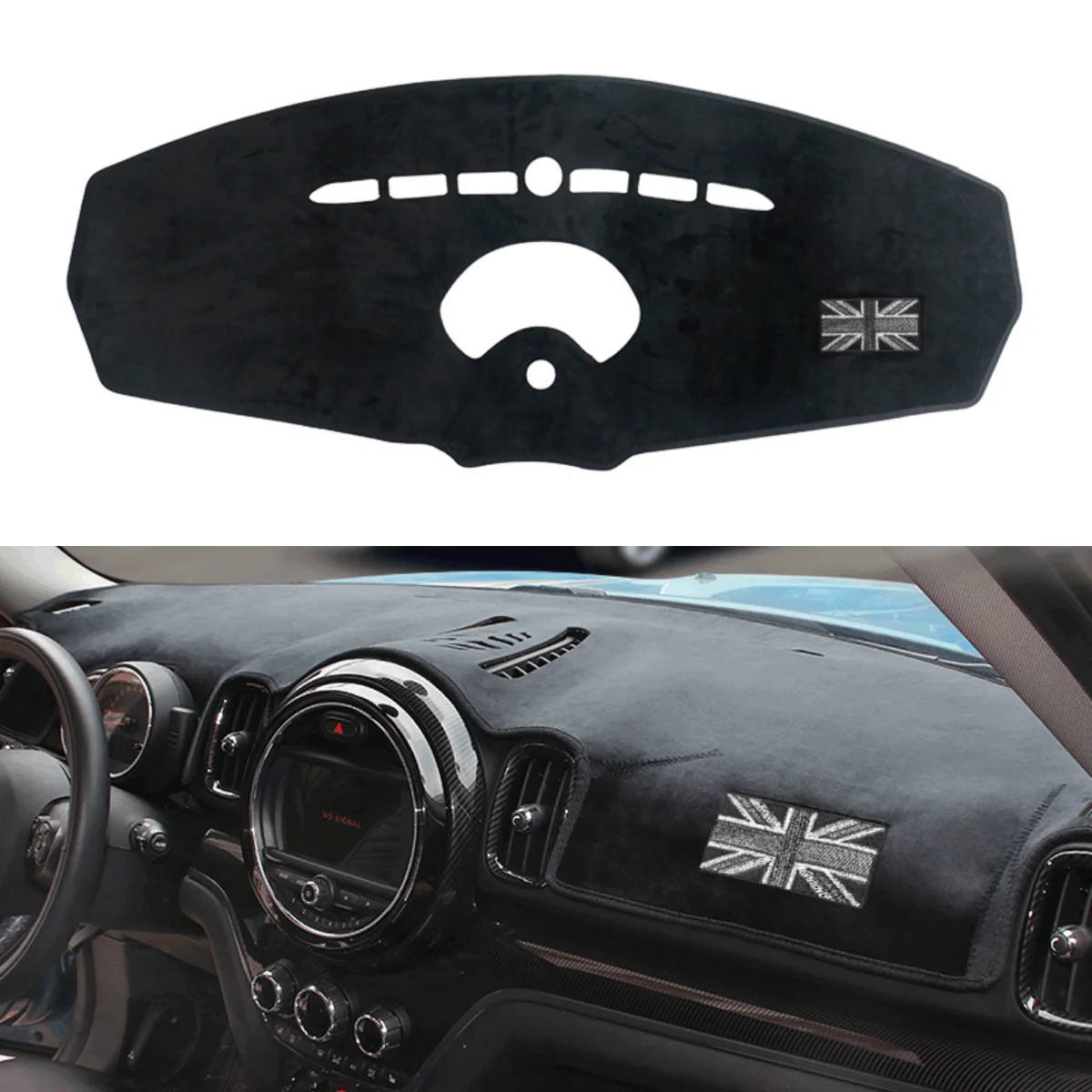 Car Dashboard Mat Avoid Light PadCushion for Mini Cooper R55 R56 Interior Styling