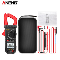 ANENG ST209 Digital Clamp Meter 6000 Counts DC/AC Current Multimeter Ammeter Voltage Tester Car Amp Hz Capacitance Ohm NCV Test