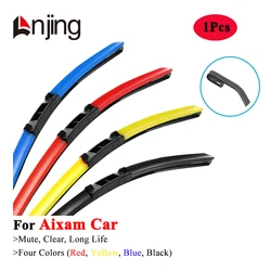 LNJING Colorful Hybrid Wiper Blade For Aixam 400 500 A City Crossline Crossover GTO Mega Minauto Roadline Scouty Car Accessories