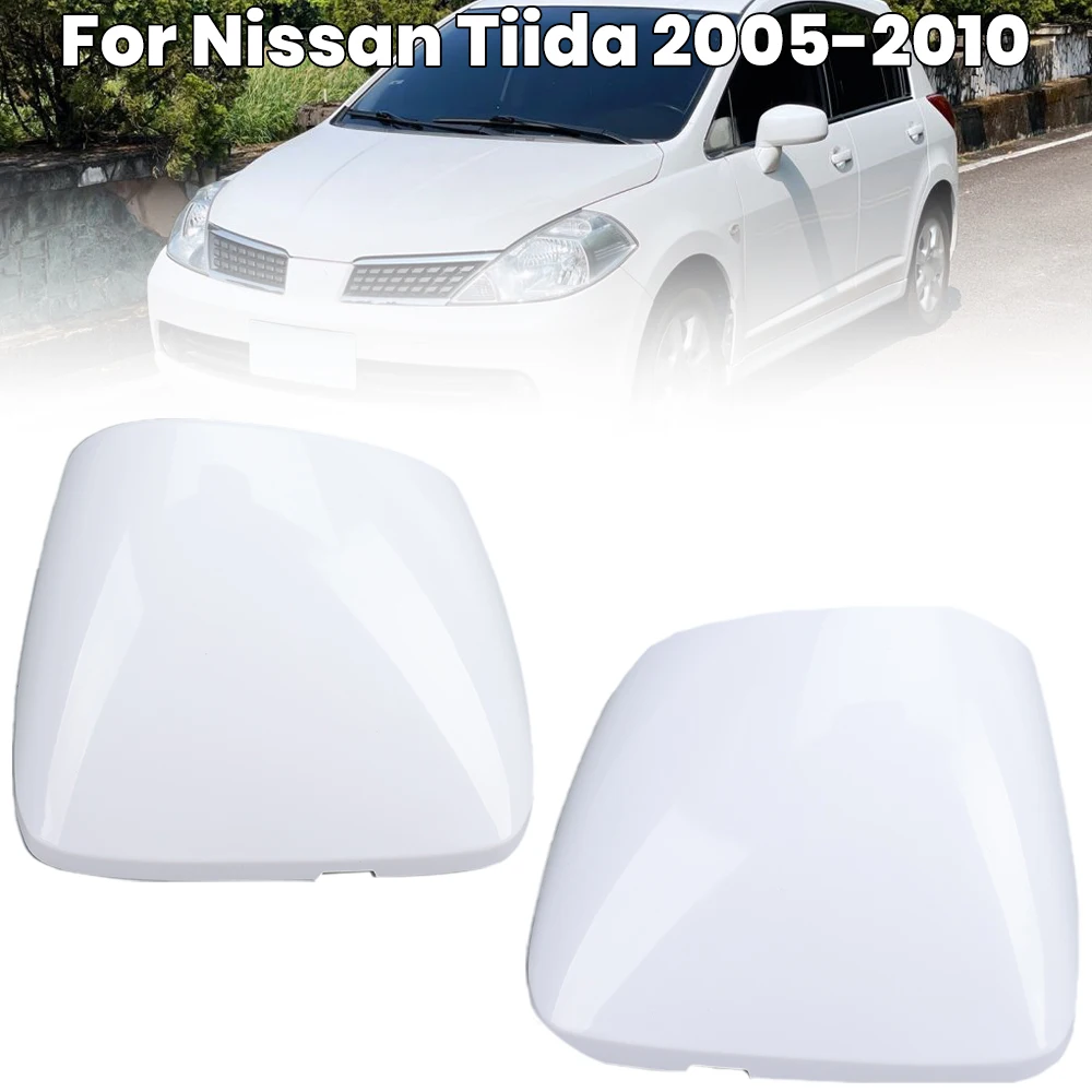 

Rearview Mirror Bottom Base Holder Shell Lower For Nissan Tiida 2005-2010 White Side Holder Shell Housing Cover Car Accessories