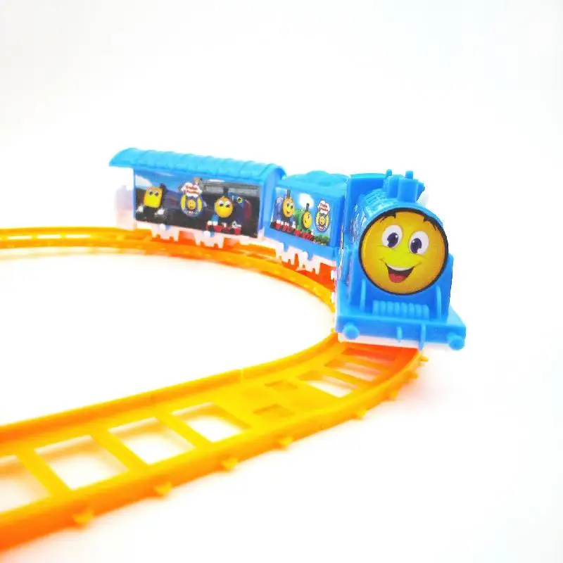 2024 New Children\'s Electric Thomas Small Train Stall Toy Children\'s Puzzle Assembled Track Toy Car Set Toy For Children Gift