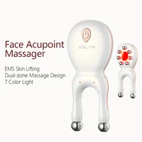 ANLAN-masajeador de acupuntura para ojos, levantamiento Facial de nariz, terapia de luz LED de 7 colores, cuidado de la piel, Reduce la hinchazón, antienvejecimiento, estiramiento de la piel