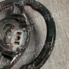 메르세데스-벤츠 AMG W204 W205 W211 W203 W212에 맞는 LED 단조 탄소 섬유 스티어링 휠 5