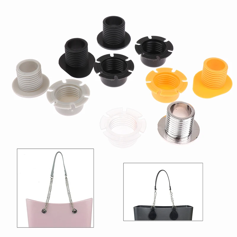 1 Set Handvat Accessoires Plastic Schroefmoer Voor Obag Handvat Dames Schouder Diagonaal Pakket Accessoires Obag Tas Knop