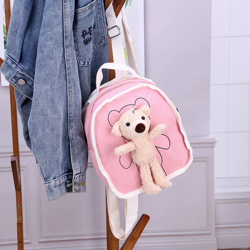 Children's Cute Cartoon Bear Schoolbags Fashion Mini Children Backpack Kindergarten Boys Girls School Book Bag Student Backpack