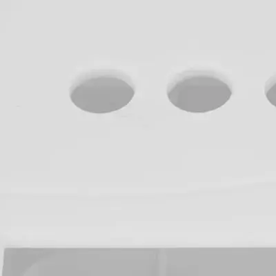 White Plastic 86 Type Enclosure Box With 5 Buttons 6mm Diameter For LCD1602 Meter Tester DIY Project And For Nixie Tube Mount