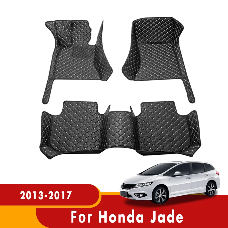 

Car Floor Mats For Honda Jade 2017 2016 2015 2014 2013 (4 seats) Carpets Auto Interiors Accessories Custom Rugs Automobiles