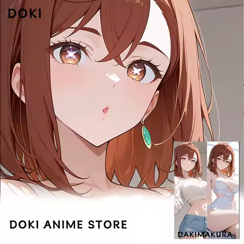 Momo Ayase Dandadan Dakimakura 2WAY Hugging Body Pillow Case Anime Pillow Cushion Cover