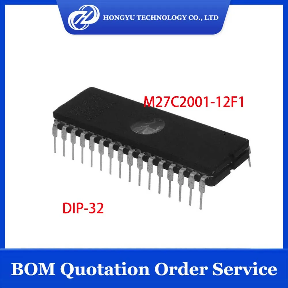 5 - 20 Pieces/Lots M27C2001-12F1 M27C2001-12 M27C2001 27C2001-12F1 IC EPROM 2MBIT PARALLEL DIP-32 Memory Chips New Stocks