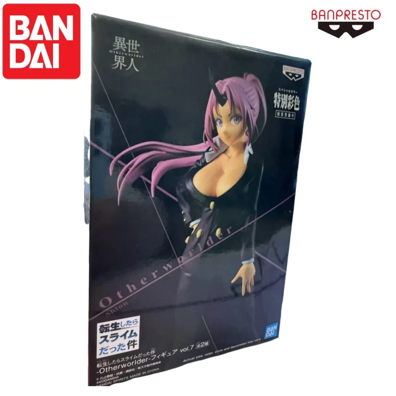 반다이 재고 있음 오리지널 반프레스토 시온 모델 인형 새 상품 박스 포장 액션 피규어 애니메이션 주변기기 애니메이션 캐릭터 가라지