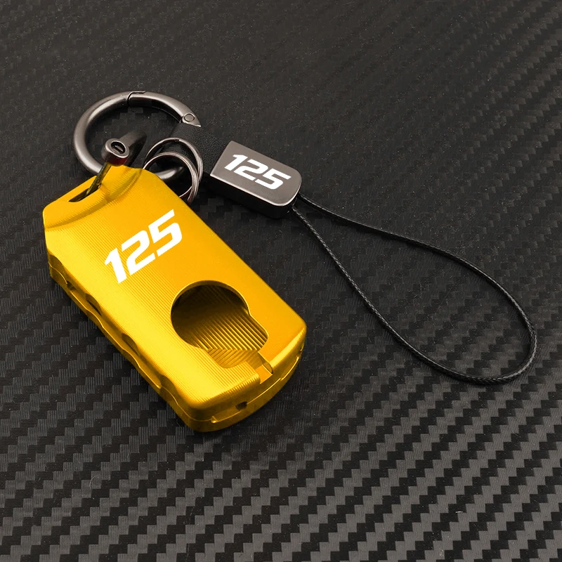 For YAMAHA NMAX 125 155 NMAX155 NMAX125 V1 V3 2025-2026+ Motorcycle Accessories CNC Key Case Cap Shell Cover Keychain Keyring