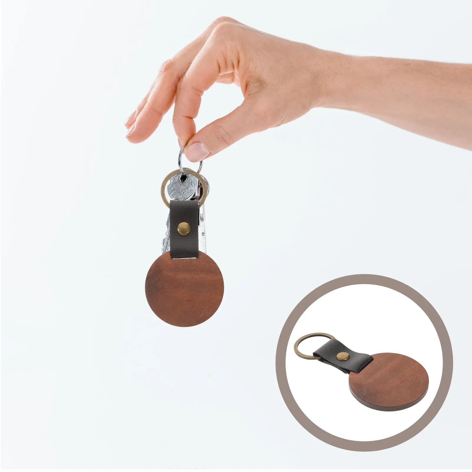 

8 шт. деревянных заготовок для брелоков, неокрашенные, для рукоделия, подвески, материалы для изготовления брелоков