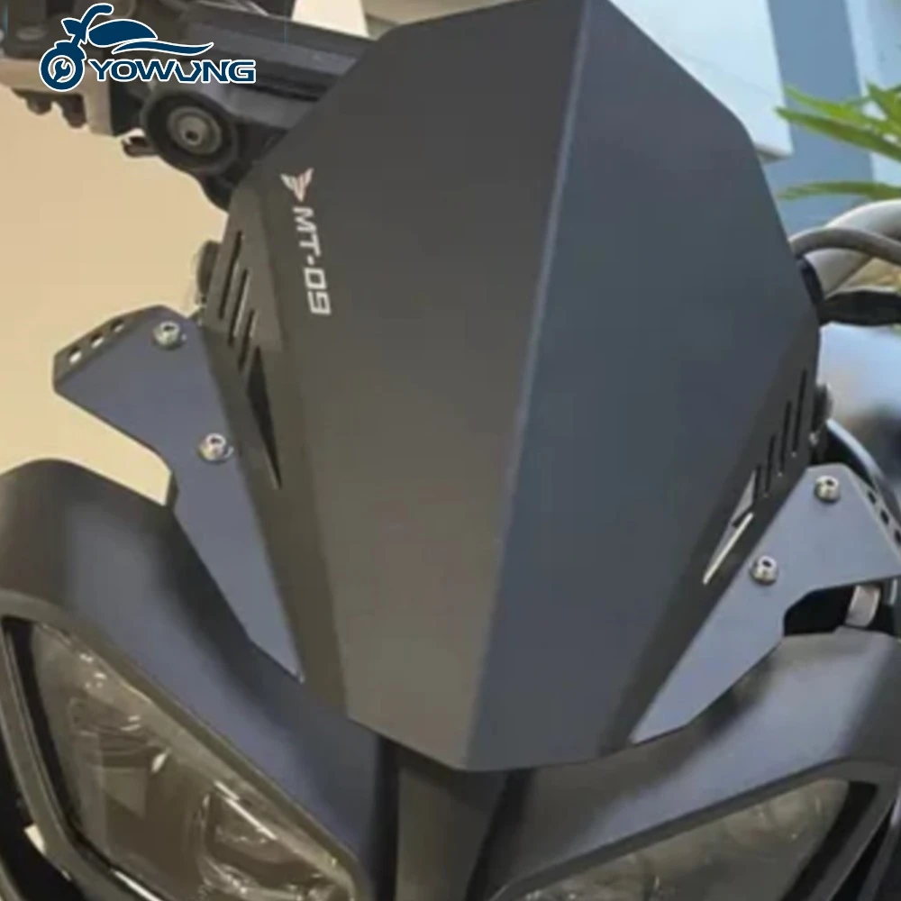 

MT09 Motorcycle Accessories Windshield Windscreen Windproof Wind Screen Deflector FOR YAMAHA MT-09 FZ-09 FZ 2017 2018 2019 2020