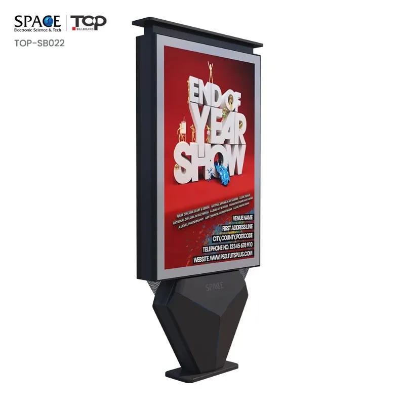 

Contemporary Dynamic Light Box with Aluminum Alloy Material and Attractive Design