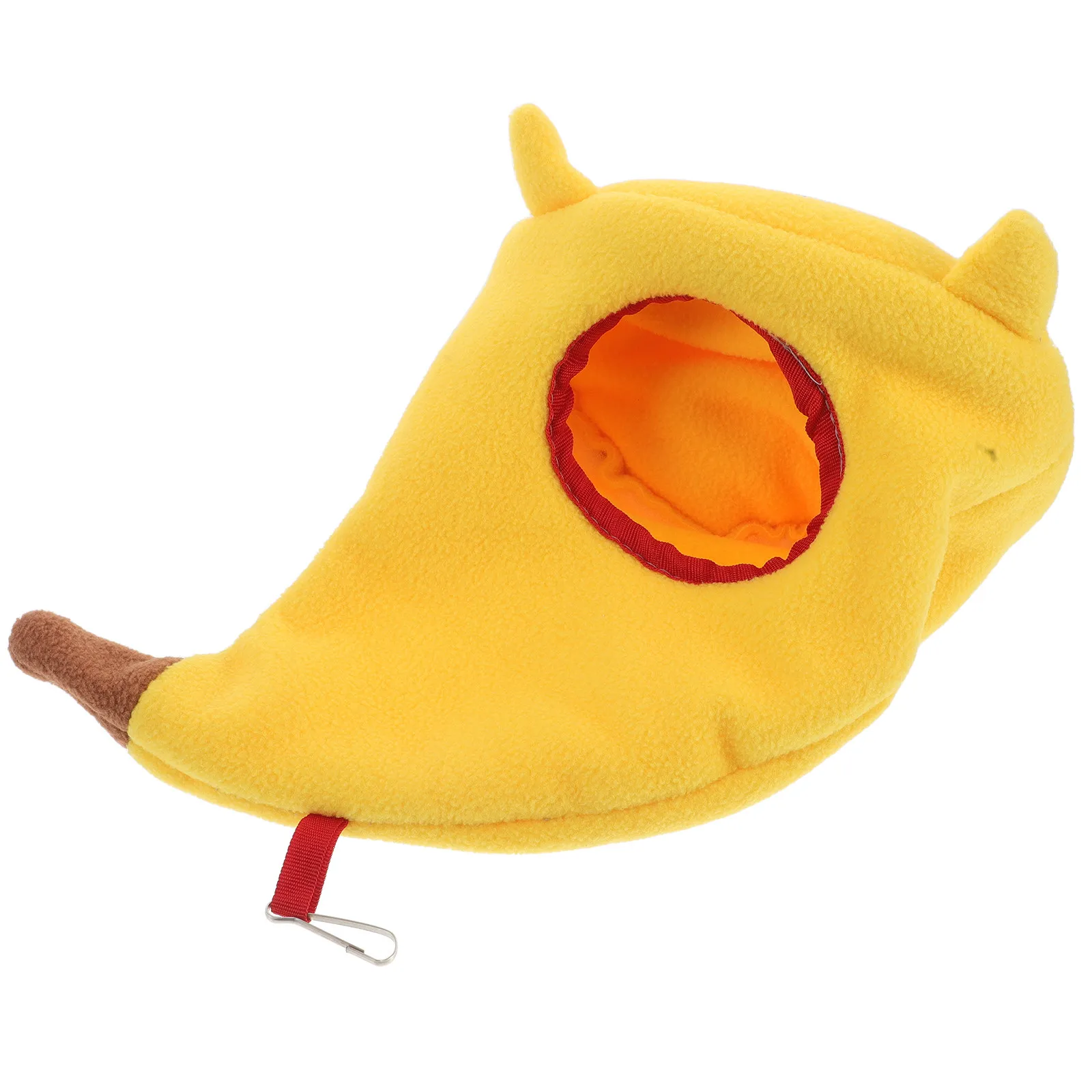 Small Animal Sleeping Pouch Bag Guinea Pigs Chinchilla Hammock Fruit Shaped Warm Banana Cotton Nest Parrot Hanging Bed Cage