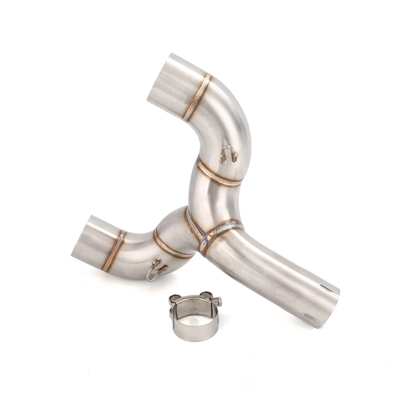 

For Benelli 600 Motorcycle Exhaust System Mid Link Pipe Left Right Stainless Steel Connect 51mm Muffler