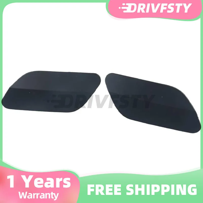 

For Audi A7 2011-2014 4G8955275 4G8955276 Front Bumper Headlight Washer Cover Nozzle Cover Cap Unpainted Car Accessories