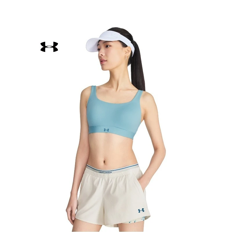

Under Armour Effortless High Impact Sports Bra 2026 Women's Wire Free Moisture Wicking Breathable Running Cardio Gym Training