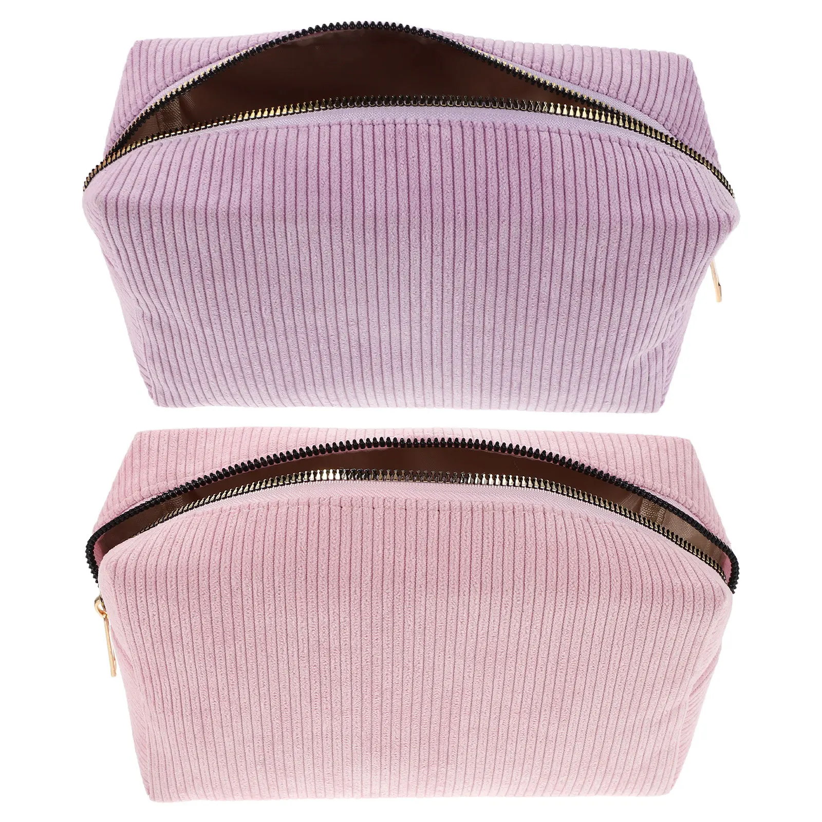 

2Pcs Travel Makeup Bag Women Compact Makeup Storage Case Efficient Organization Portable Bag for Travel Essentials