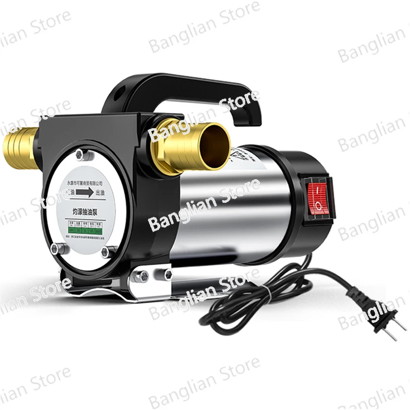 Forward and Reverse Electric Oil Pump, Self-priming Pump, DC Diesel Pump, Refueling Machine, Oil Convenient, 12V, 24V, 220V