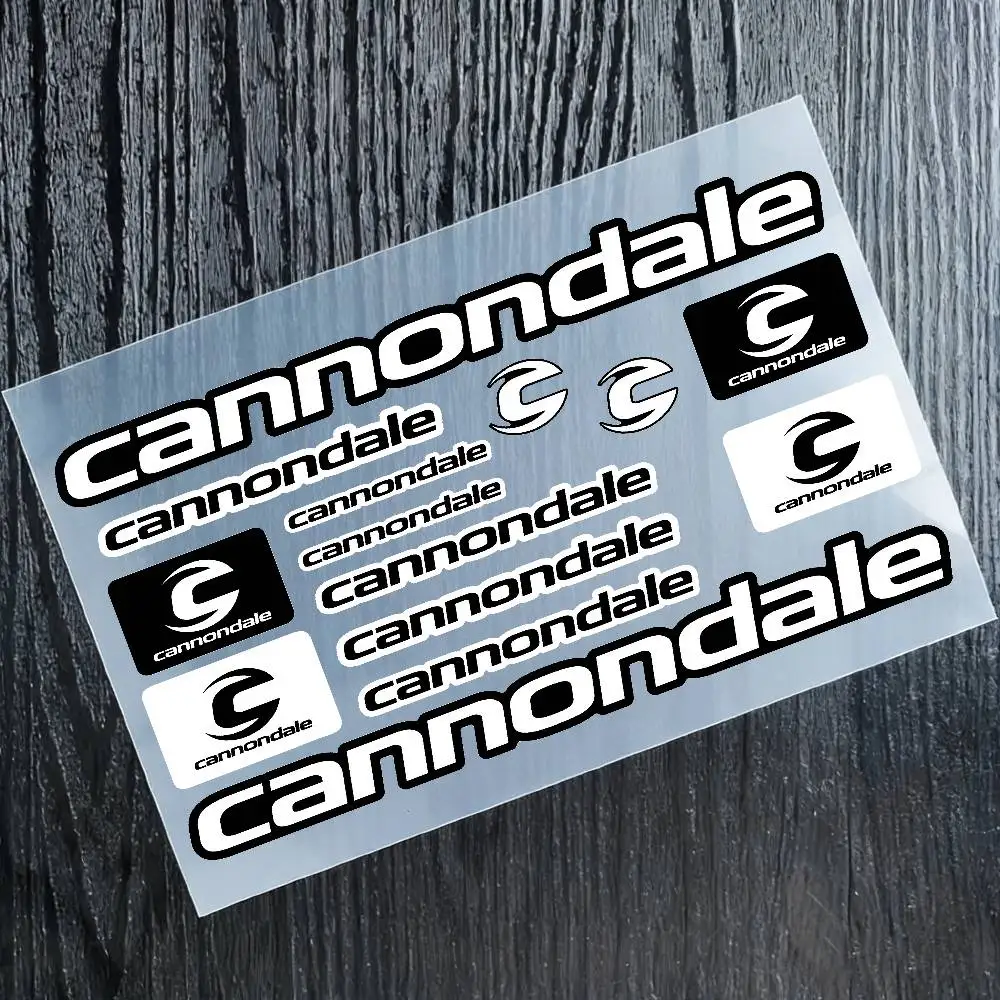 Adesivos refletivos para motocicletas Cannondale, aviso de segurança 3M à noite no escuro para capacetes de scooter