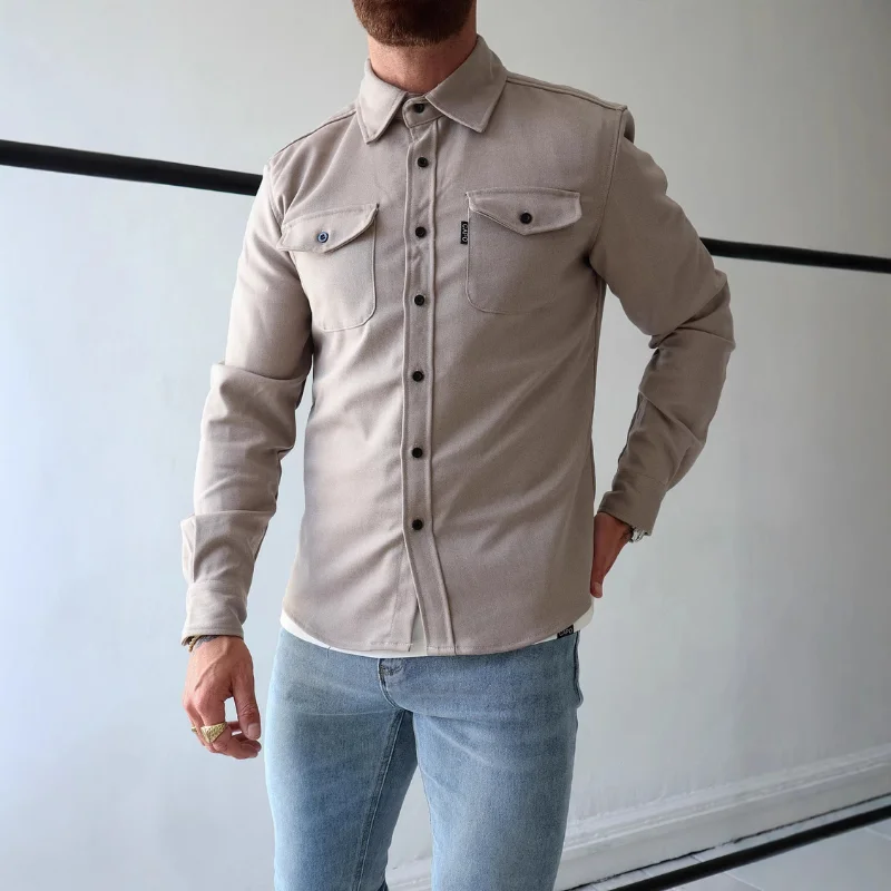 

Men Casual Flannel Shirt Long Sleeve Stylish Top