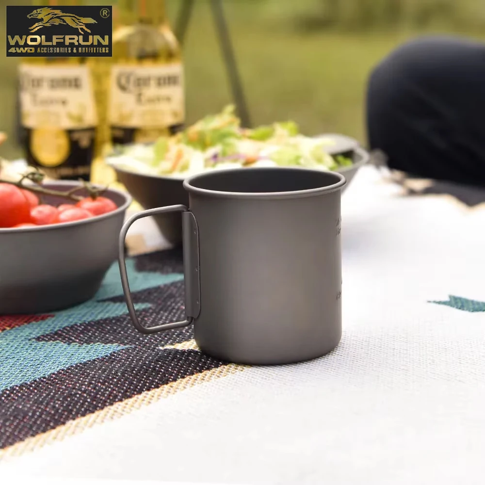 

Outdoor Hiking Plates Cups 8Pcs/Set Portable Pan Set Stainless Steel Cooking Pot Camping Cookware Mess Kit Camping Equipment