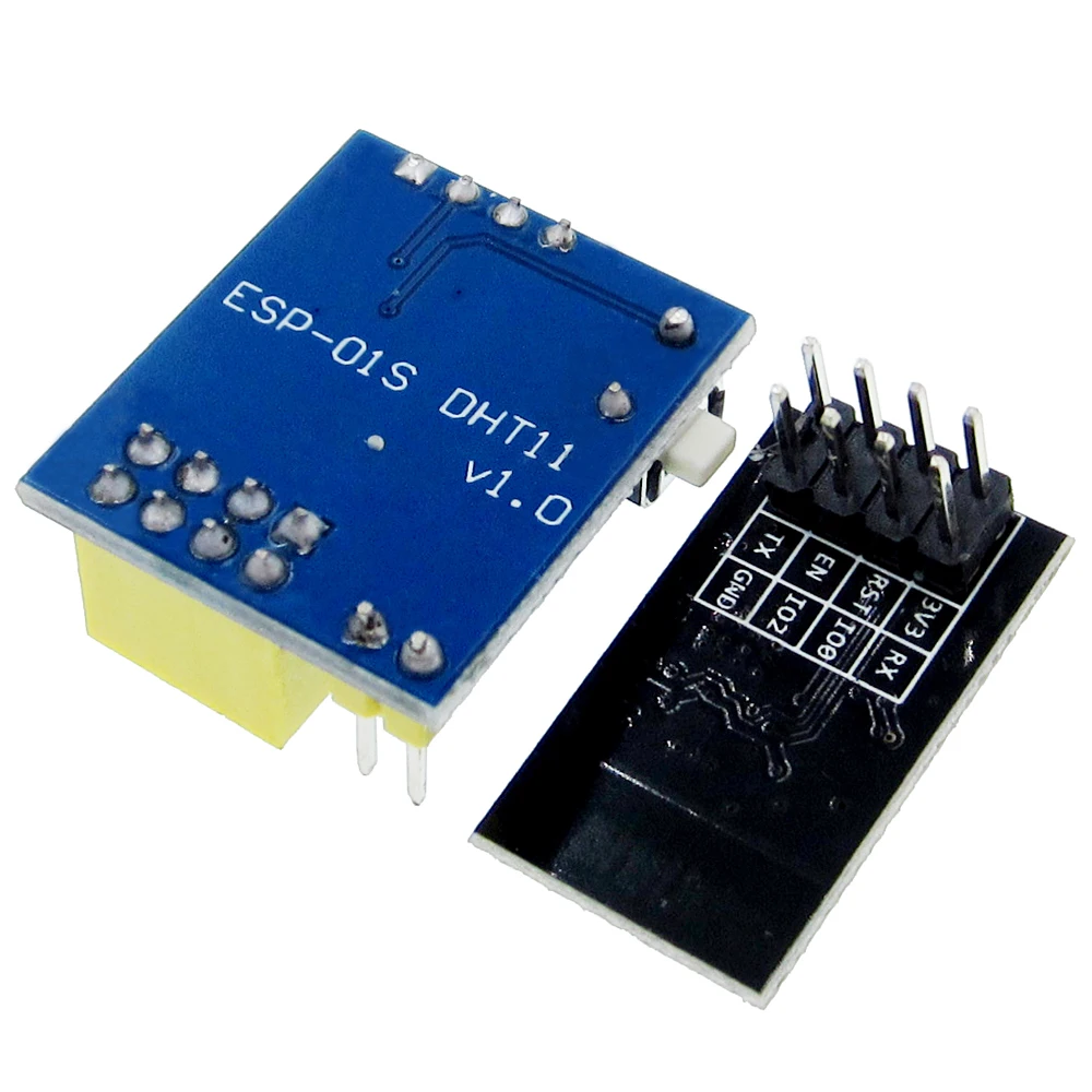 10 buah ESP8266 ESP-01 ESP-01S DHT11 modul Sensor kelembaban suhu esp8266 Wifi NodeMCU IOT rumah pintar (dengan ESP01)