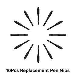 Replacement 10Pcs PN03 Wear-resistant Pen Tibs For HUION PE330 / PE150 / PF150 Graphics Tablet Drawing Digital Pen Stylus Nib