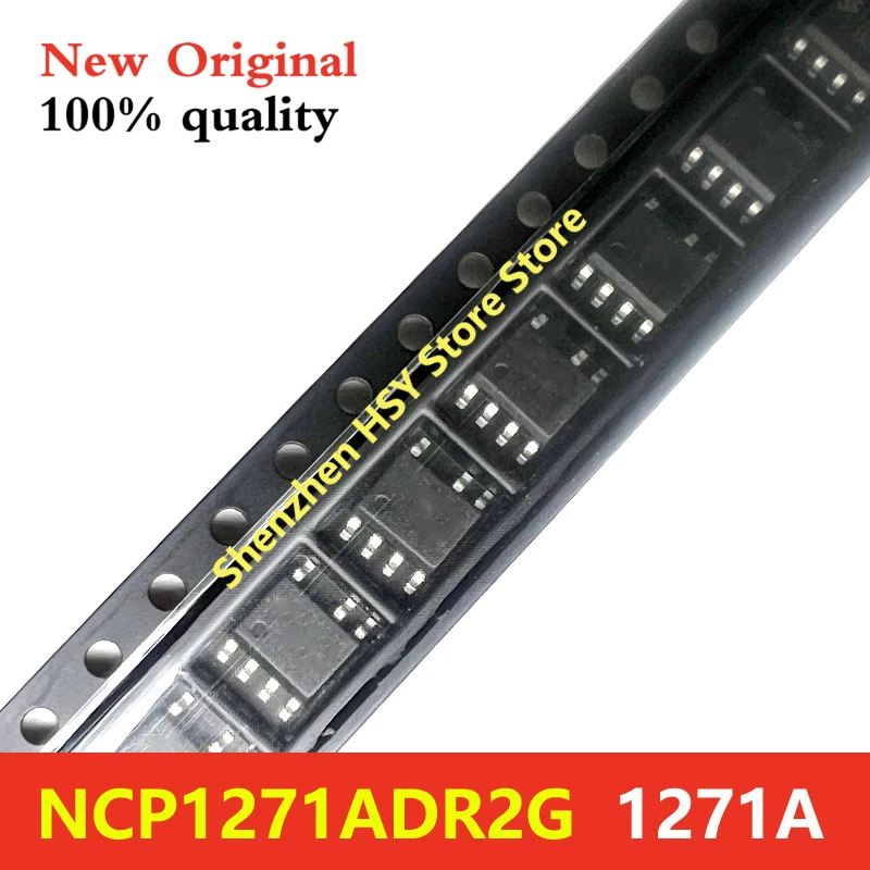 (10 piezas) 100% nuevo NCP1271 NCP1271A NCP1271ADR2G 1271A SOP-7