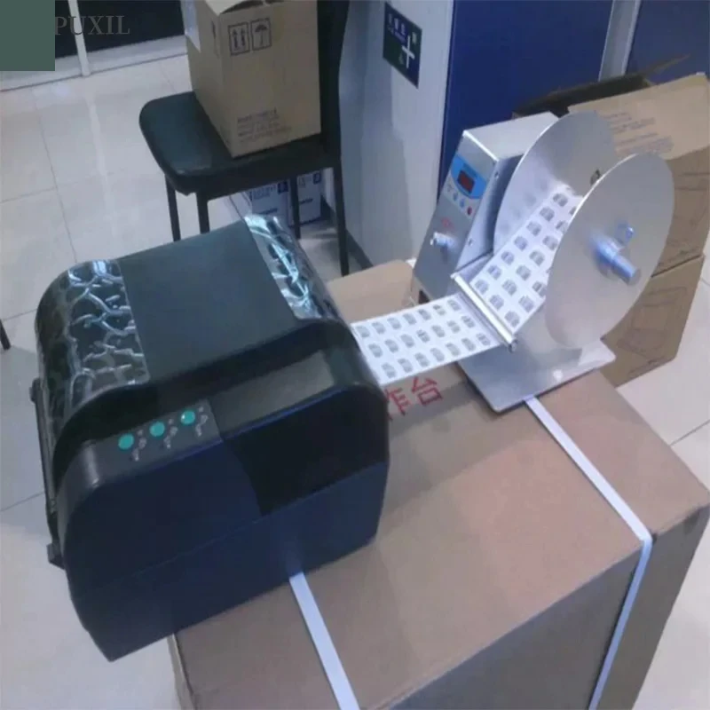 Digitaler automatischer Etikettenaufwickler BT-H-115 Kleidungsetiketten Barcode-Aufkleber Aufwickelmaschine Volumenetikett für Supermarkt