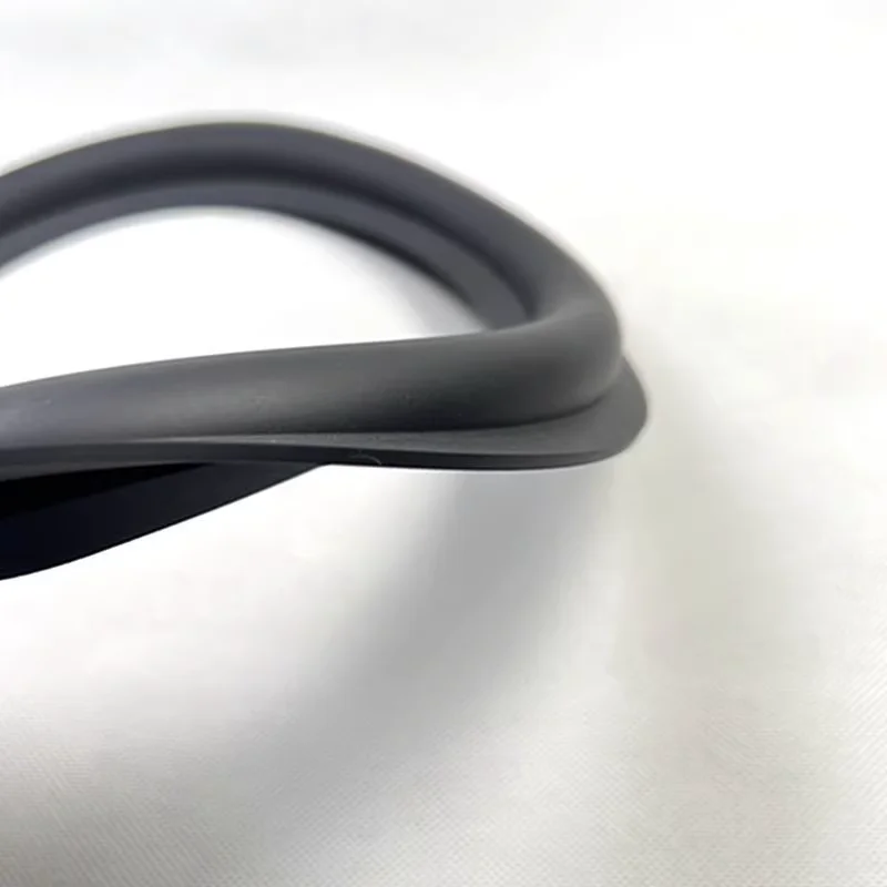 GHXAMP 6.5 inch 162mm subwoofer speaker rubber edge ring 6 inch black rubber Side 2PCS