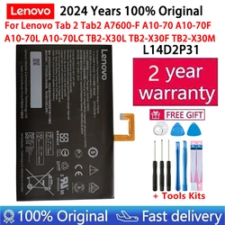 Nowy oryginalny akumulator L14D2P31 7000mAh do Lenovo Tab 2 tablet 2 A10-70F,,, TB2 X30L, potrójny