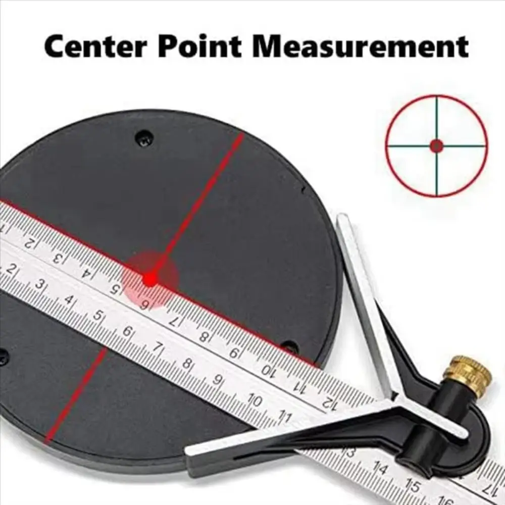 Portable 180 Degree Combination Angle Ruler Movable Stainless Steel Right Angle Ruler Adjustable 3 In 1 Corner Ruler Engineers